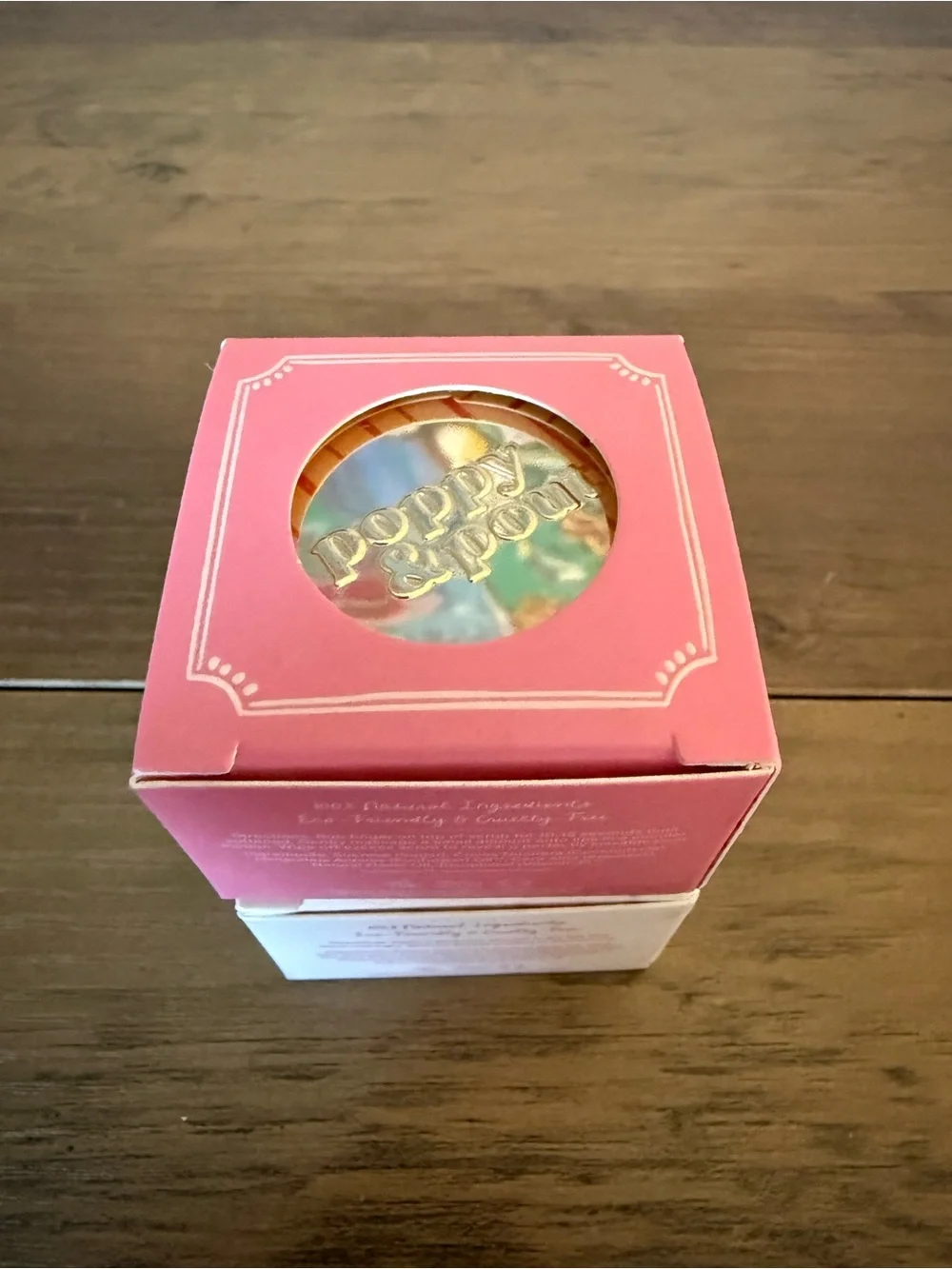 Poppy & Pout Candy Cane Fluff Moisturizing Lip Mask and Lip Scrub